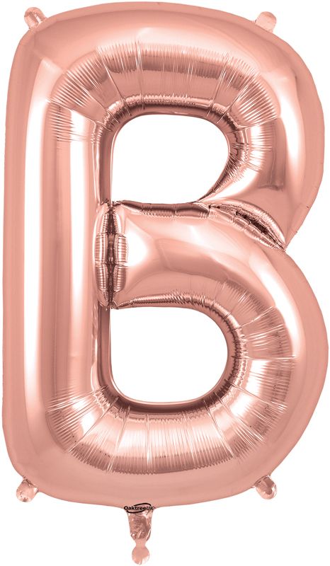 Rose Gold Letter B
