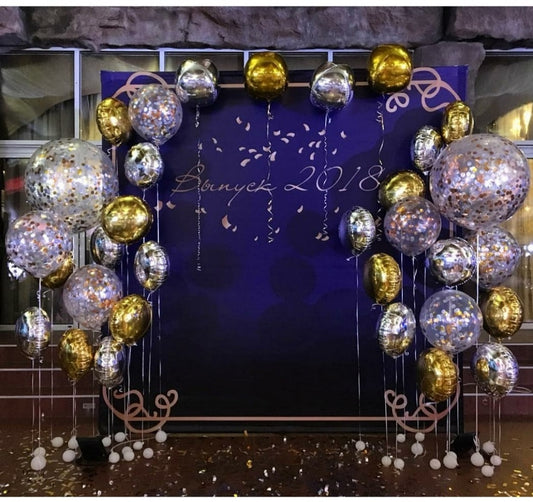 Graduation Balloons Photo Zone