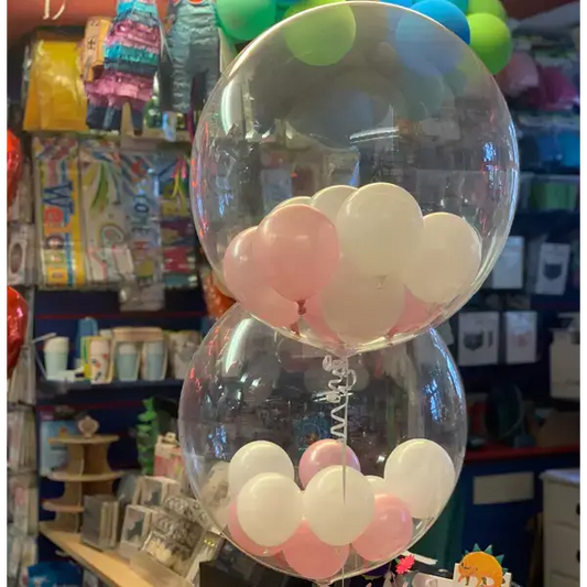Balloons Filled With Clear Balloons