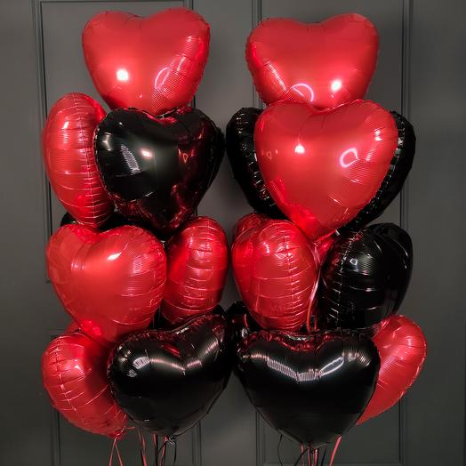 Heart Shaped Foil Balloons