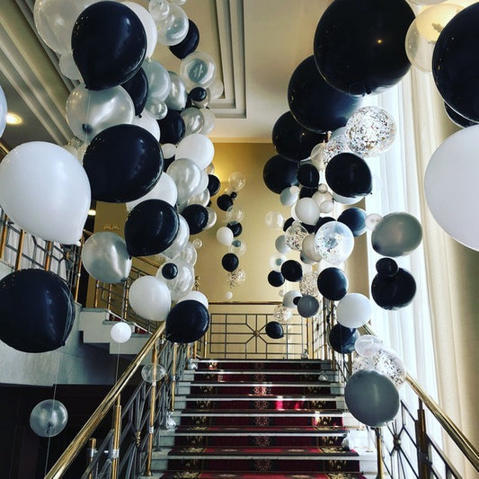 Stairs Balloons Decoration