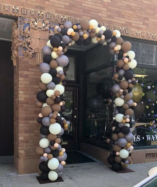 Main Entrance Decoration with Balloons Arch