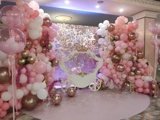 Birthday Princess Balloons Arrangement