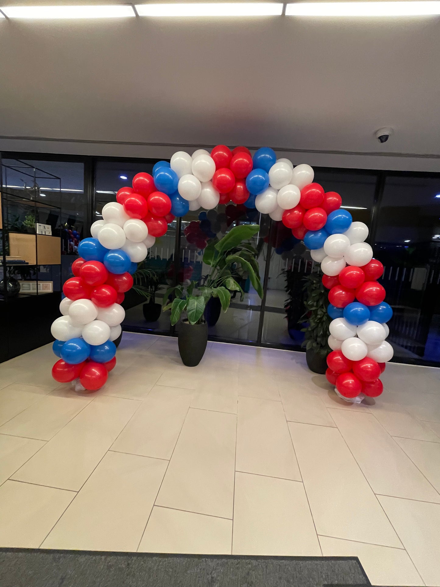 Balloons Arch for Main Entrance