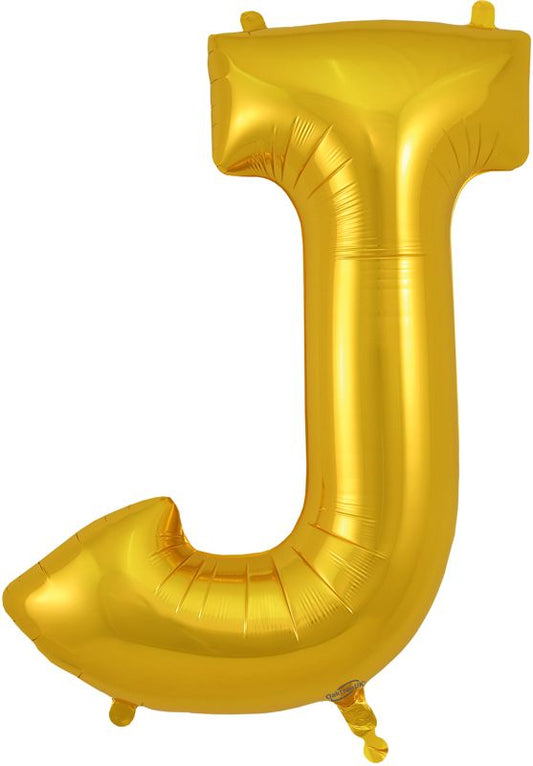 Gold J Letter