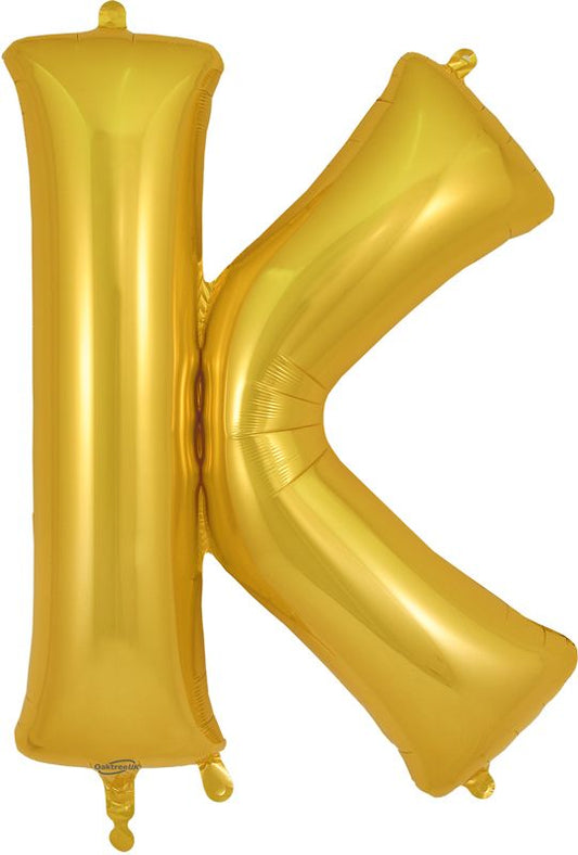 Gold K Letter