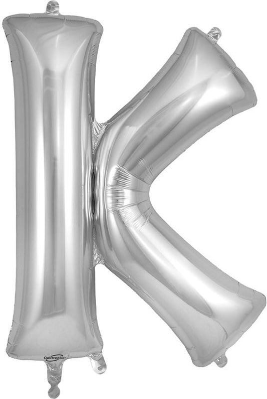 Silver K Letter