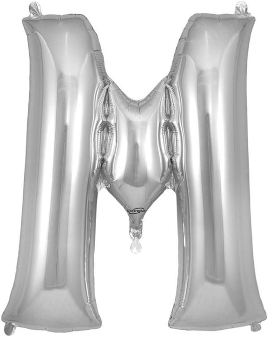 Silver M Letter