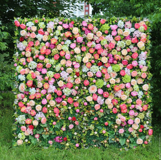 Flowers Wall - Flowers Photozone