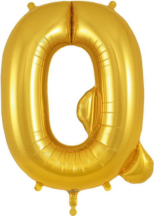 Gold Q Letter
