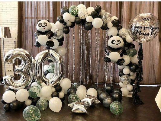 Balloons Arch with Panda