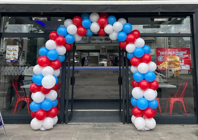 Multi Color Latex Balloons Arch