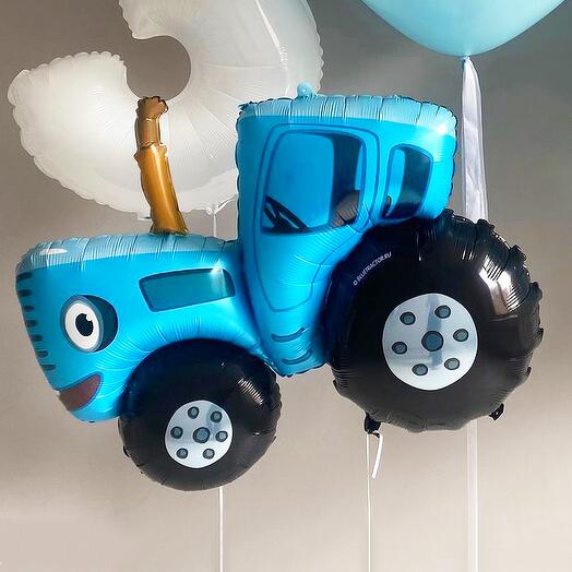 Tractor Shaped Foil Balloon