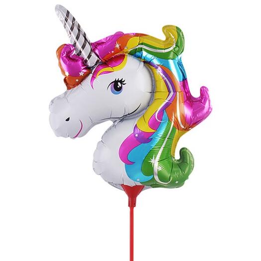 Unicorn Foil Balloon 38'' with Helium