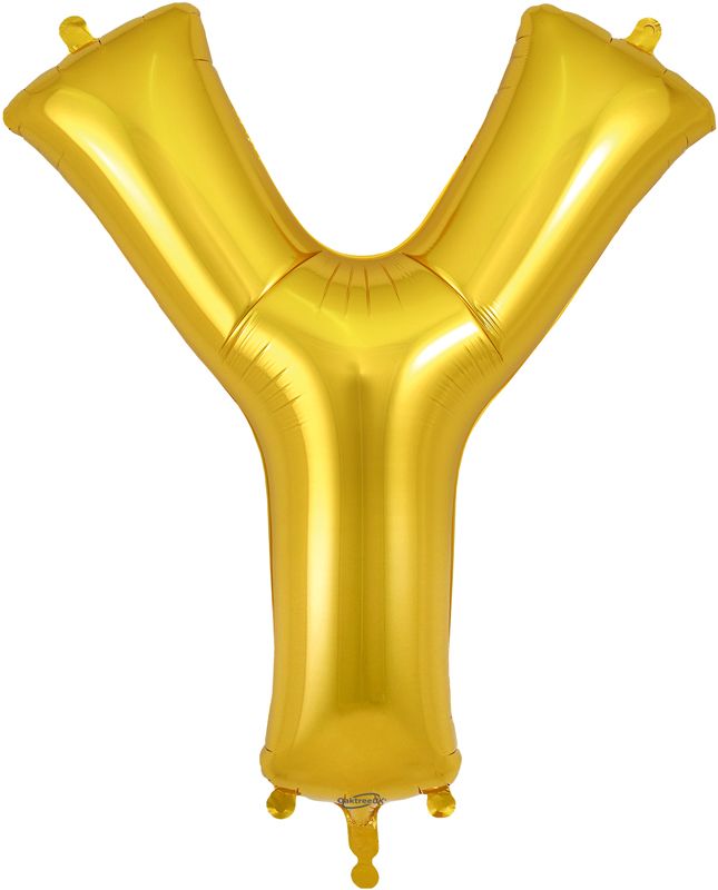 Gold Y Letter