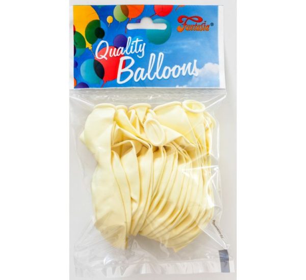 Yellow Latex Balloons 12" without Helium (Pack of 15)