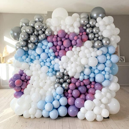 Pastal Colour Balloons Wall