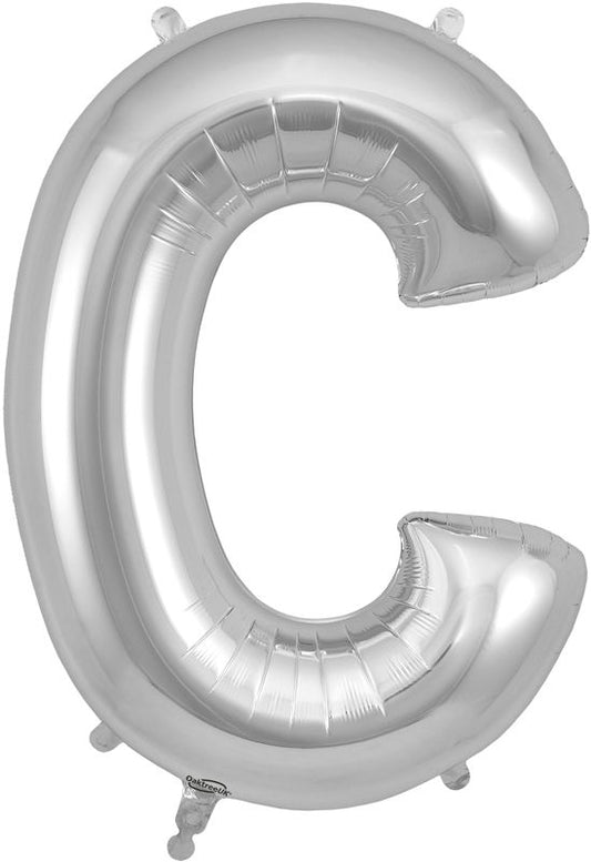 Letter C Silver