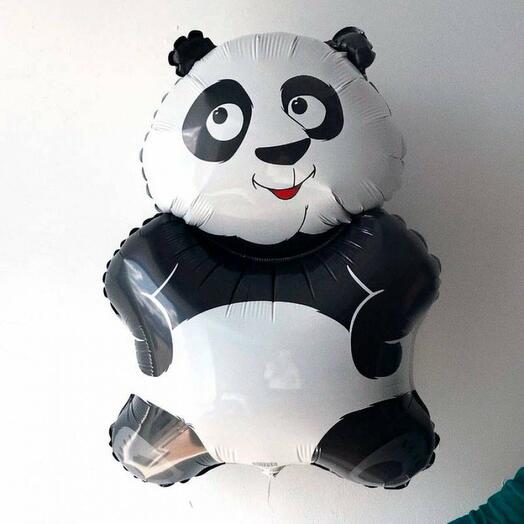 Panda-shaped balloon