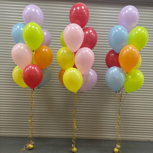 Multi Color Balloons Bouquets