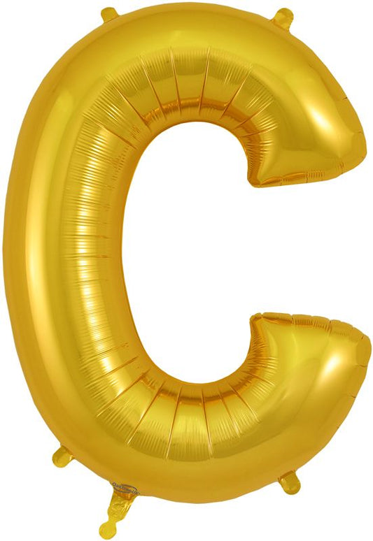 Gold C Letter