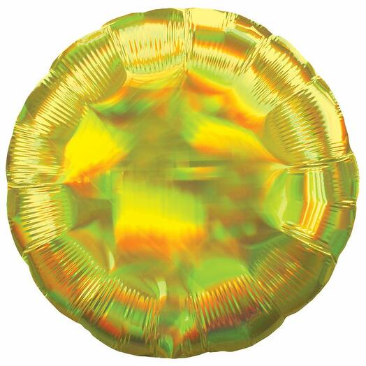 Gold metallic foil balloon