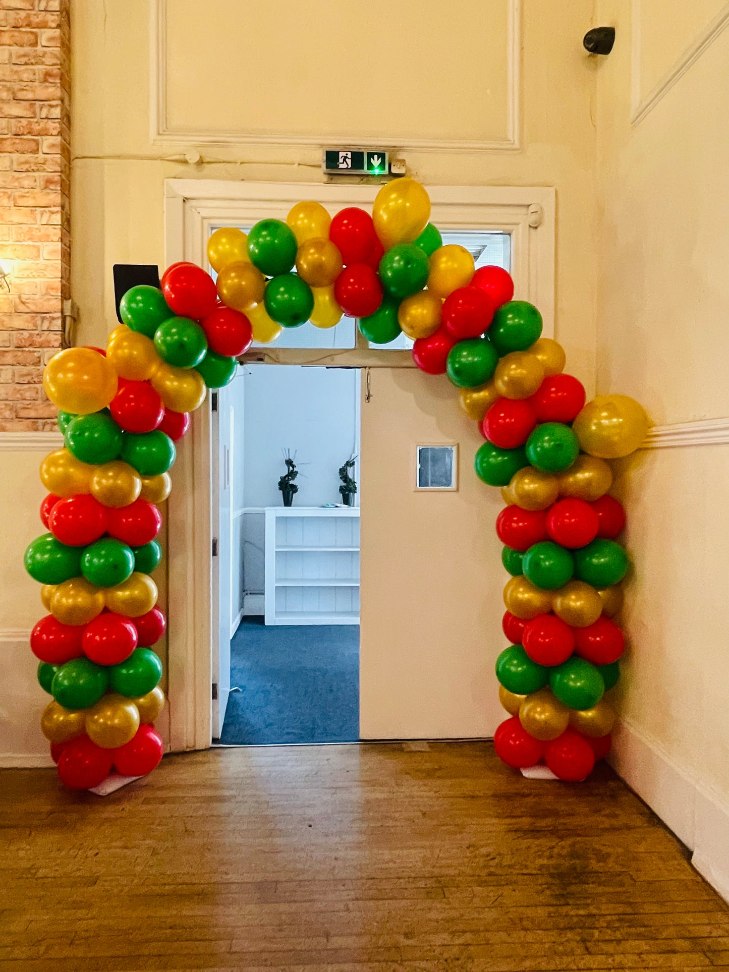Multi Color Latex Balloons Arch
