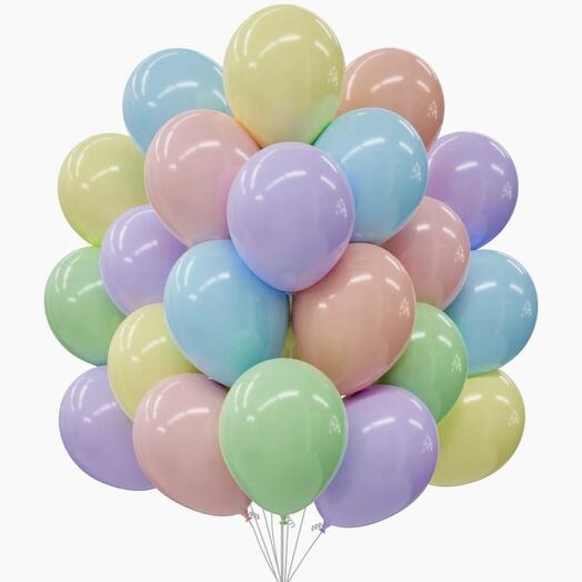 Mixed Latex balloons bouquet