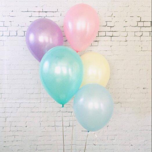 Multi Colour latex balloons bouquet