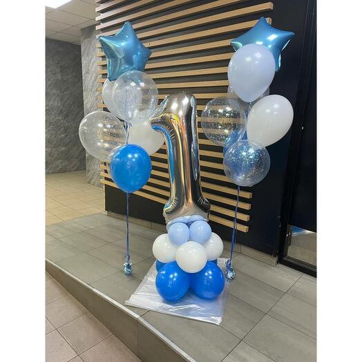 Number 1 Balloon Bouquets