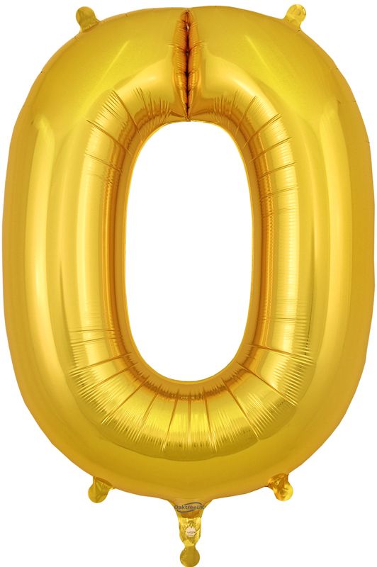 Gold O Letter