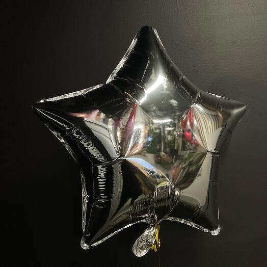 SILIVER STAR FOIL BALLOON