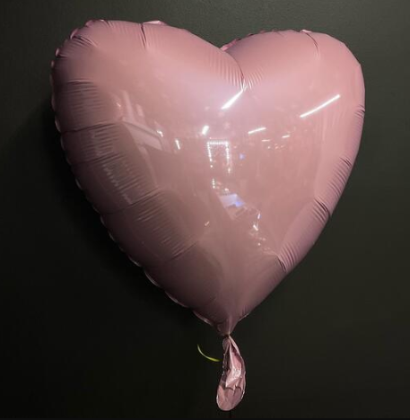 ROSE GOLD HEART FOIL BALLOON