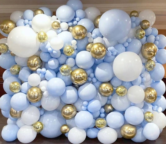 Photo Zone Wall - Combination of Big and Small Balls