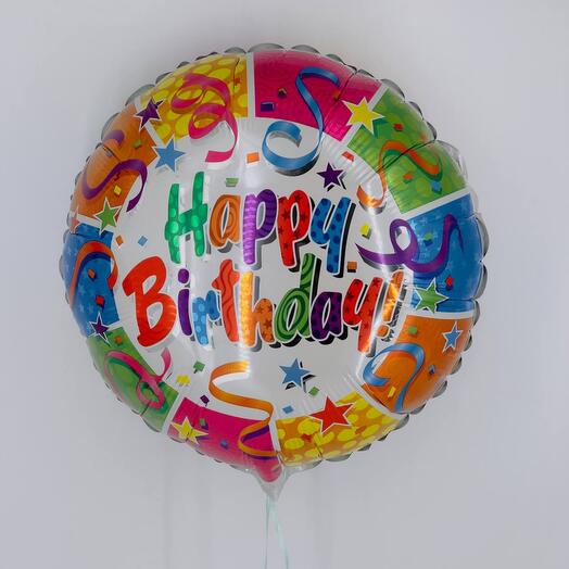 Happy Birthday Foil Balloon
