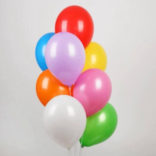 Multi Color Foil Balloons Bouquet